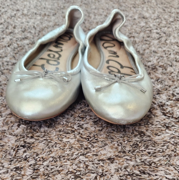 Sam Edelman Felicia Ballet Flats, Silver, Size 9.5 - Picture 7 of 9